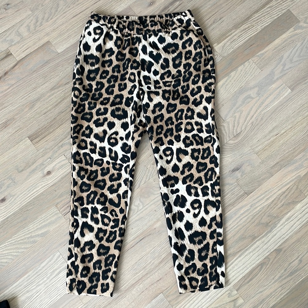 Cheetah work pants